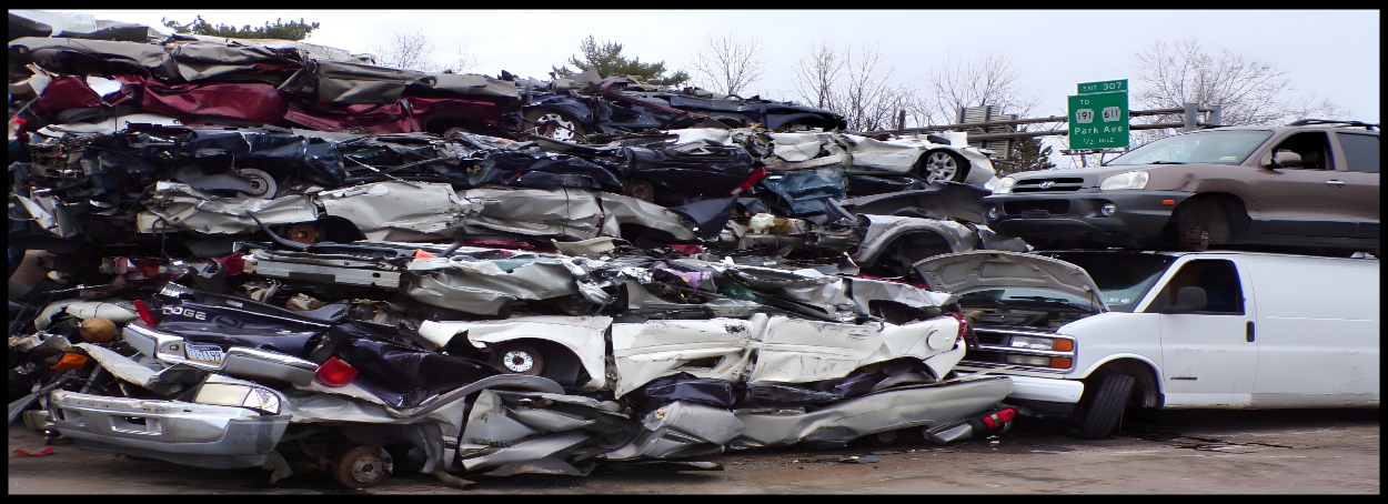 Vehicle scrap yards near me in Newton, New Jersey
